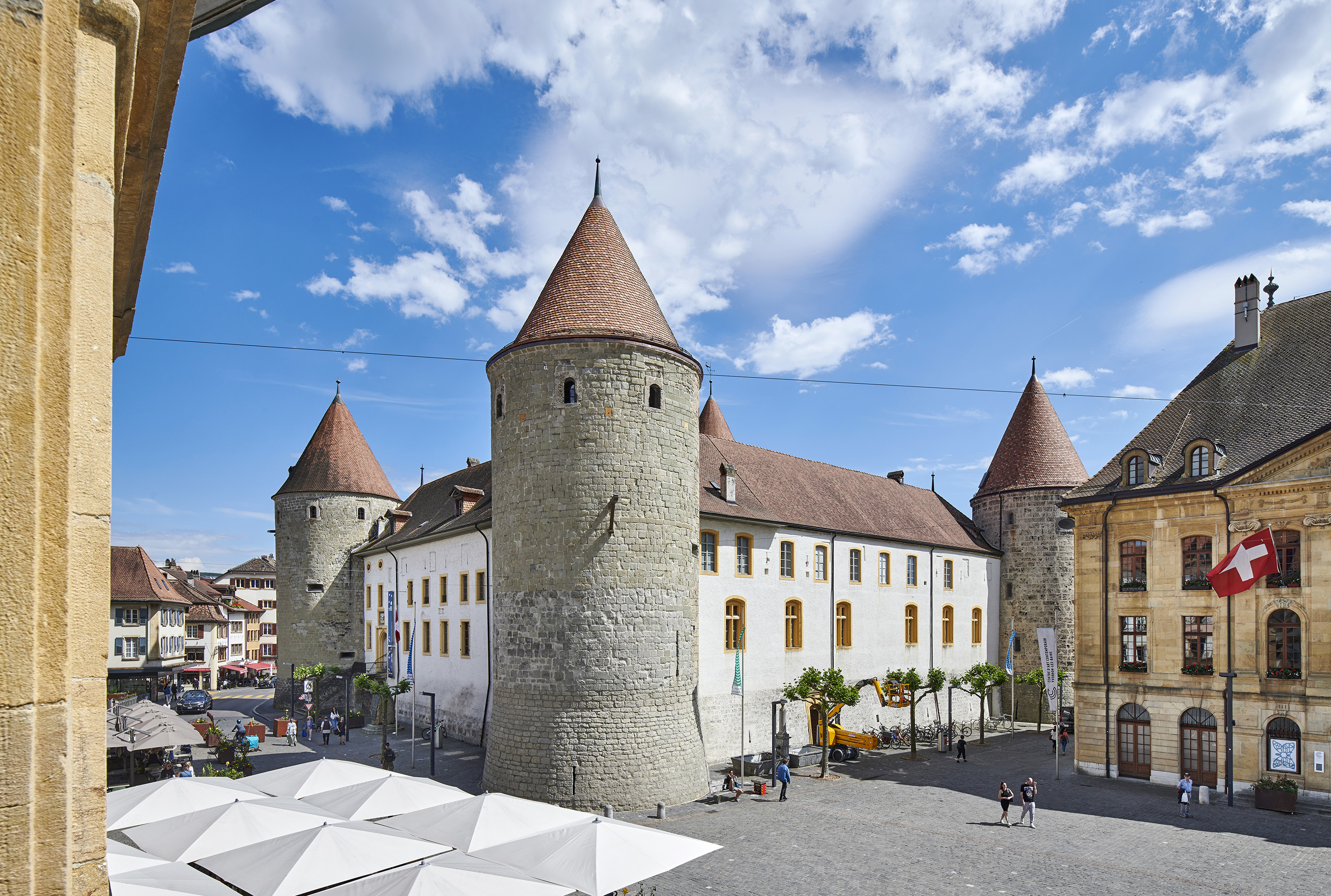 vue depuis la Place Pestalozzi